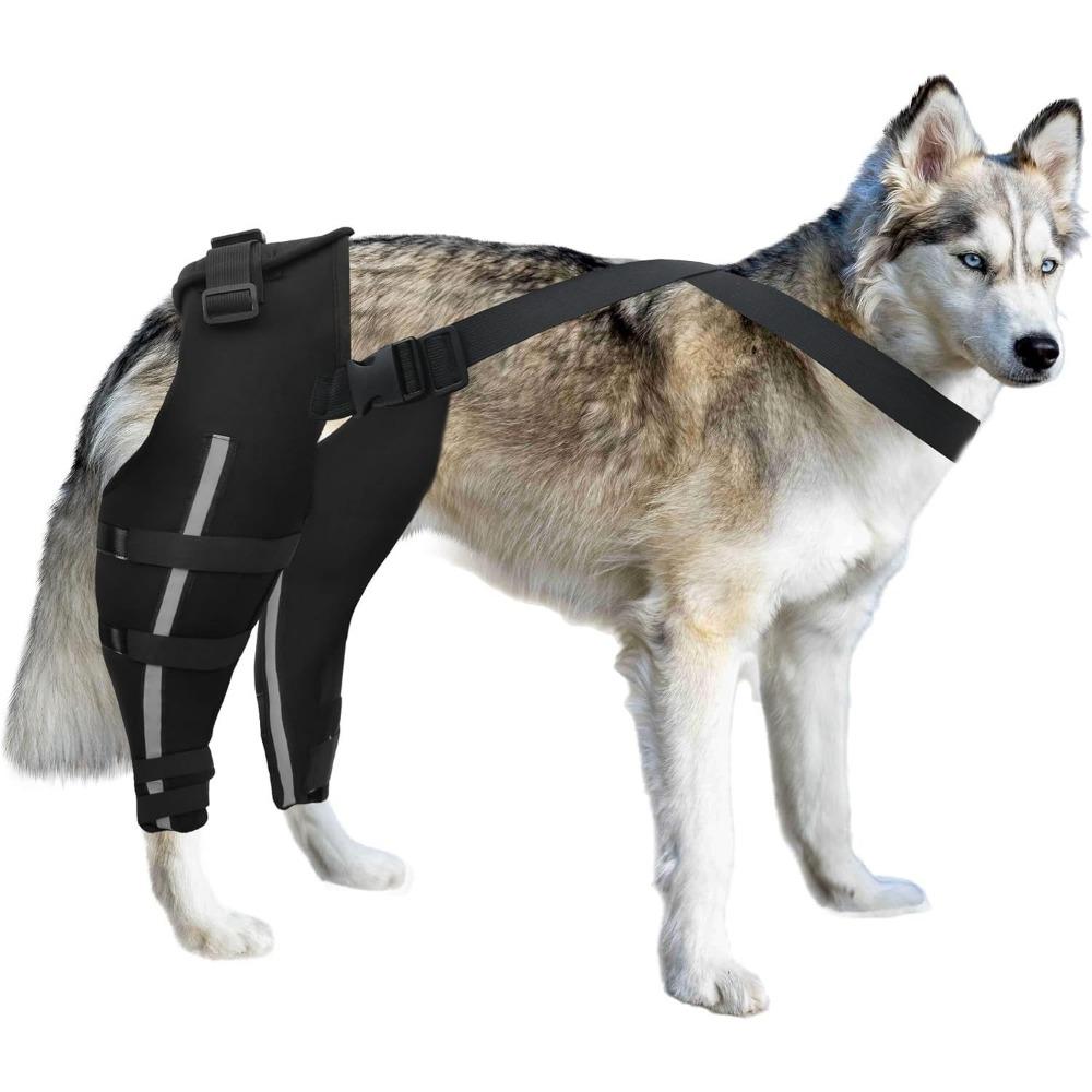 

Pet dog leg guards Pet joint protective cover Knee pads Elbow pads Surgery Injury fracture auxiliary belt S