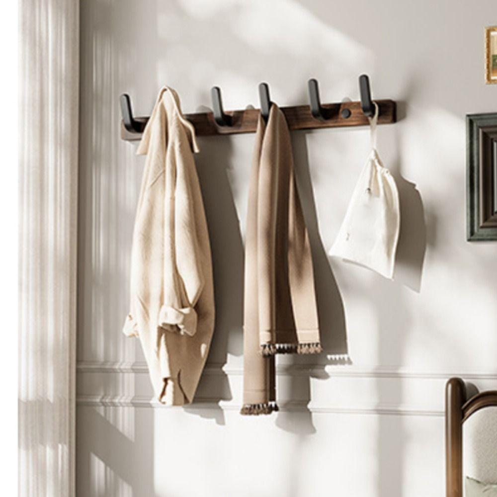Punch-Free Wall Hook Nordic Style Coat Rack Key Bag Hanger Clothes Hanger Bedroom