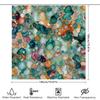 Green Blue Gold Red Brown Bath Shower Curtain Waterproof Decorative Printed Polyester Fabric Decoration For Bathroom Accessories