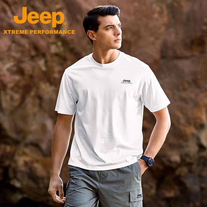 

Jeep Men s Quick-Dry Breathable Round Neck T-Shirt 3XL