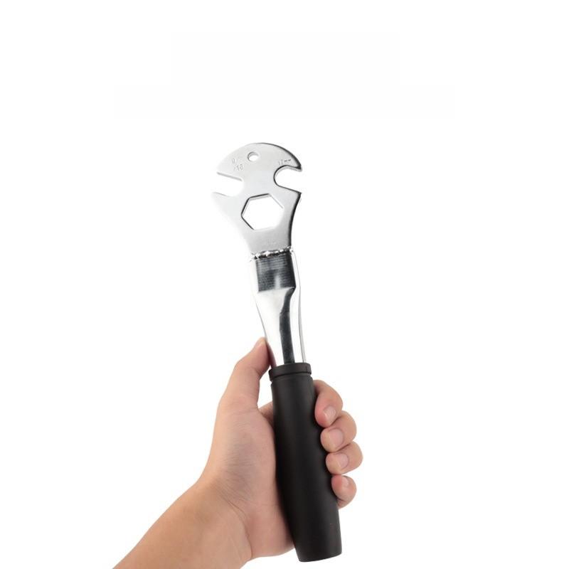 Bicycle Pedal Wrench With High Carbon Steel Handle For Bike Repair And Maintenance