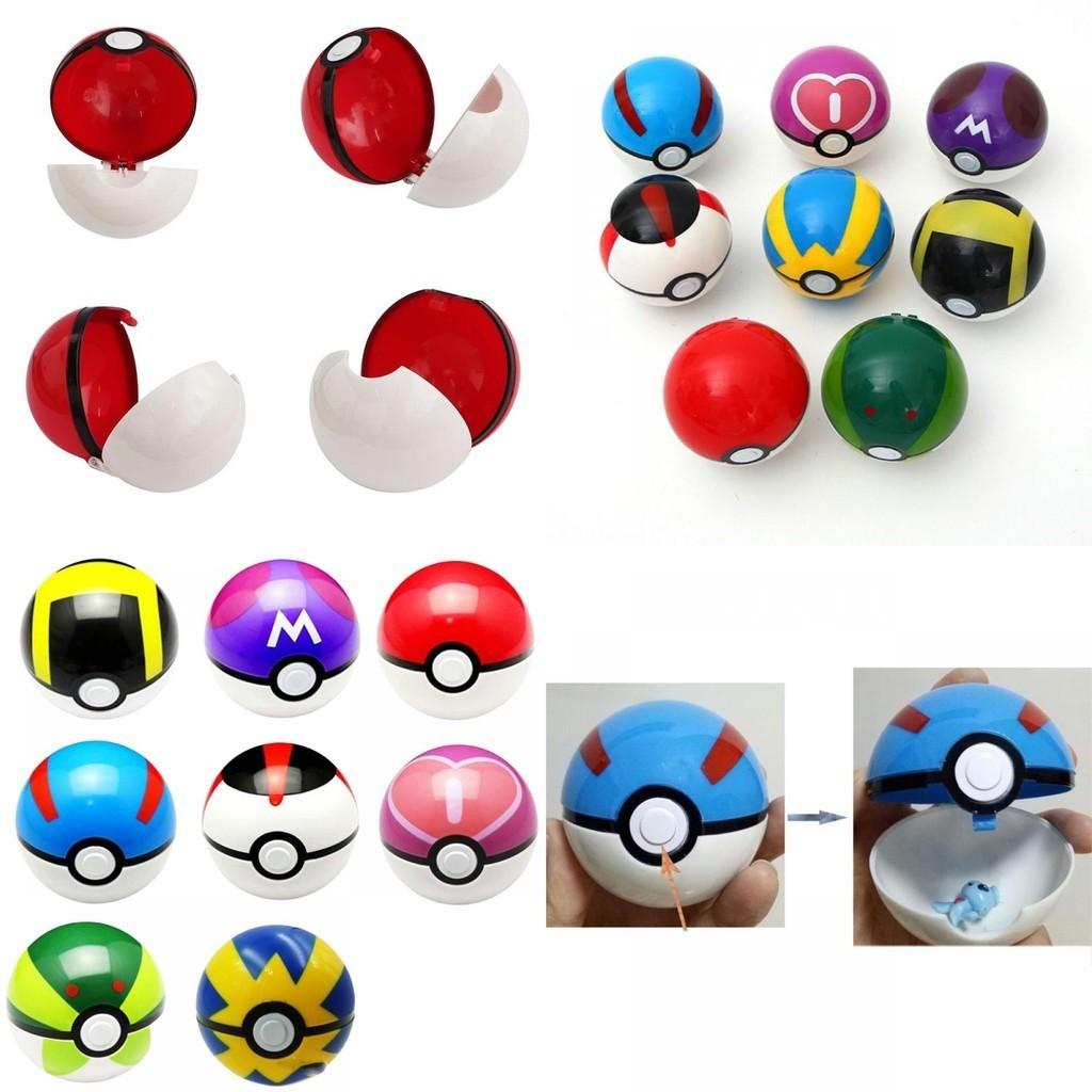 Kapesní monstrum Míčová hračka Průměr 7 cm Materiál ABS Sada 8 figurek Pokemon
