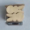 24pcs/set Painting Toy Easter Rabbit Craft DIY Color Blank Bunny Wood Slices  Home Decor