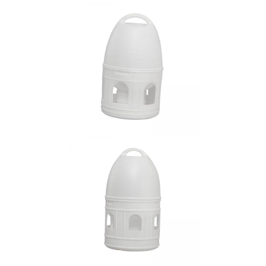 2 Pieces Bird Drinker Automatic Feeder Water Bottle Leakproof Feeding Watering