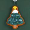 Christmas Hand Towel Kitchen Absorbent Cleaning Cloth Hanging Quick Drying Rag Bathroom Snowman Santa Claus Hand Cloth