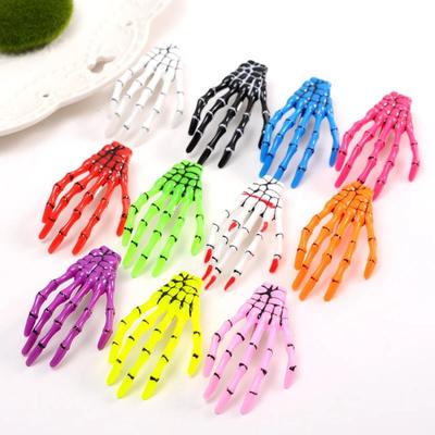 Creative Halloween Hand Bone Hairpin Funny Headgear Hairpin Dress Hair Accessories Props Accessories