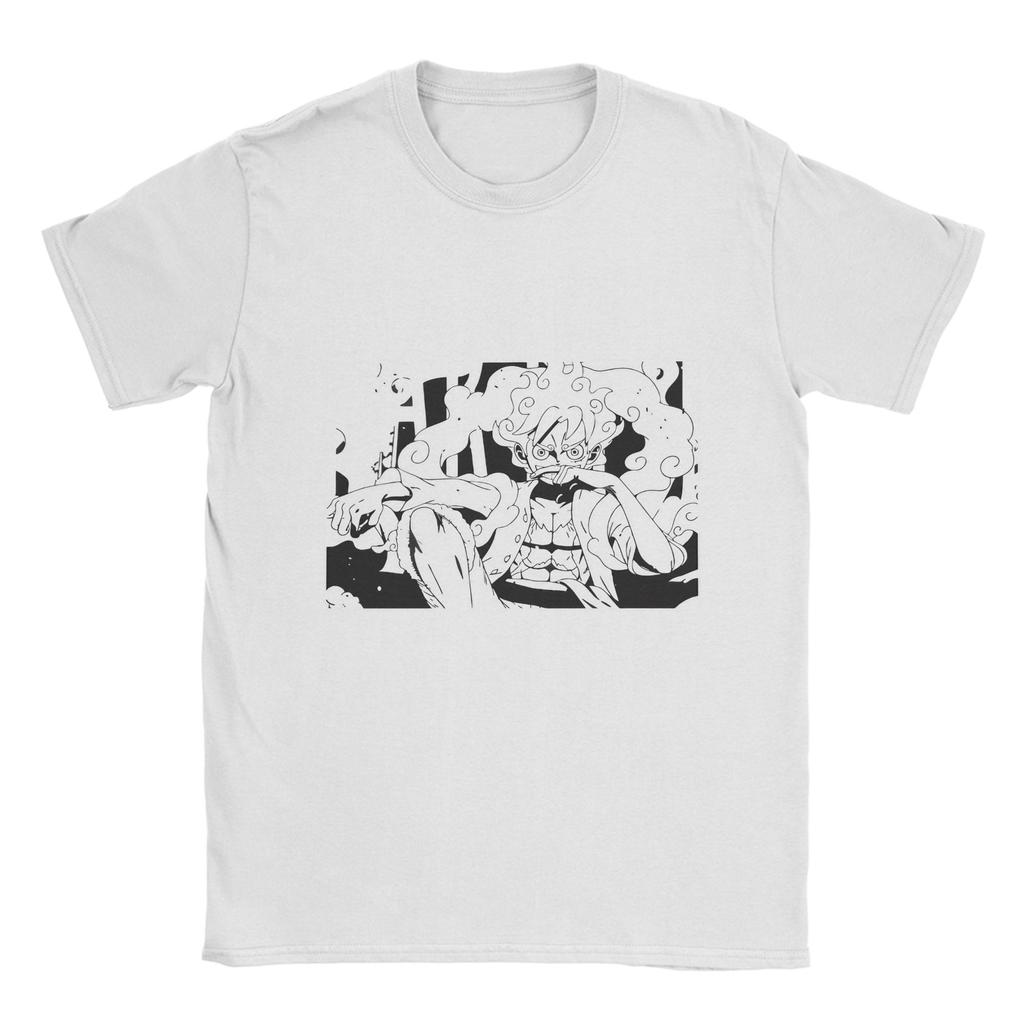 Bounty Monkey D Luffys Wanted Ones Pieces T Shirt for Men Cotton Funny TShirts Round Neck Tees Short Sleeve Clothes Classic