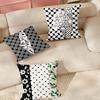 Hattah Keffiye Pattern Design Art Pillow Case Applicable Space For Guest Rooms Interiors Cars Office House Decoration