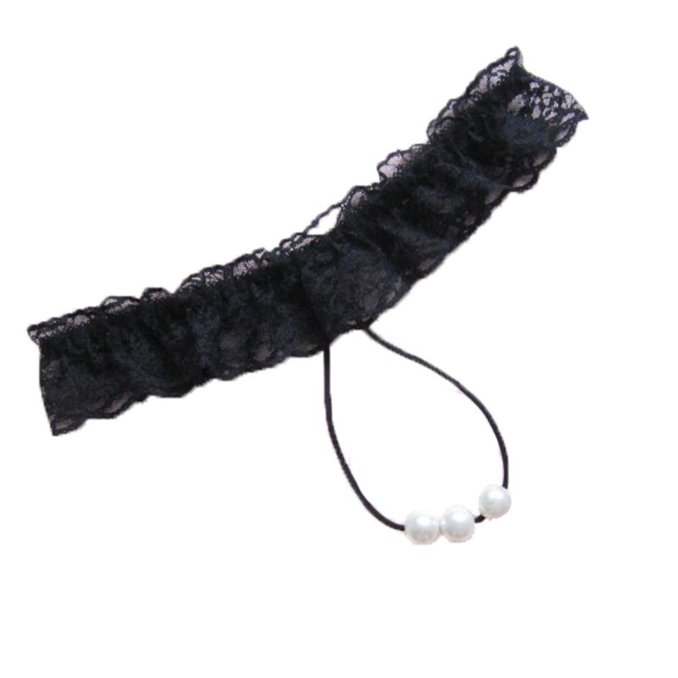 Sexy Women Panties Pearls Lace G String Underwear Panties Ladies Tanga