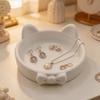 Paw Print-Like Base Cat Ear Storage Trays 3D Printed Jewelry Organizer  Home Decor