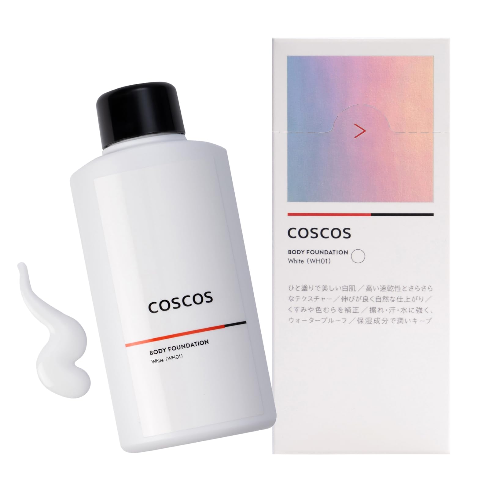 

COSCOS White Body Ghost Отбеливает Осветляет и Маскирует Неровный Тон Кожи Формула с Центеллой Азиатской и Идеально Подходит для Косплей Макияжа Основа для Макияжа, Макияж, Тональный Крем,