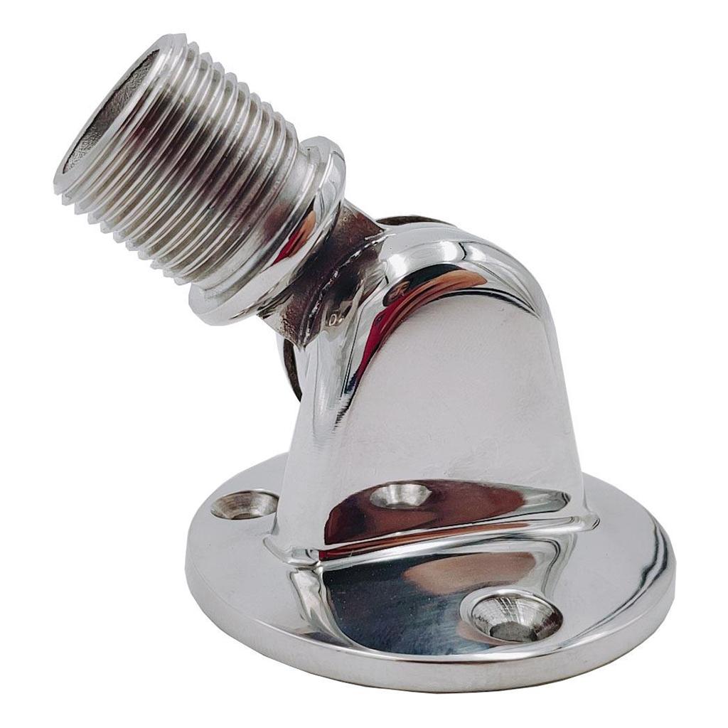 Stainless Boat. Rotating Round Base. Mount. Swiveling Base