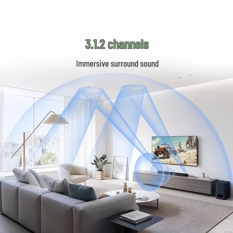 Sony HT-B600 3.1.2ch Dolby Atmos Soundbar with Wireless Subwoofer (CN Version)