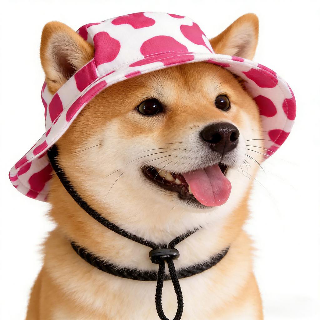 Cooling Pet Hat Dog Sun with Ear Holes, Wide Brim Protection Hat, Adjustable Secure Fit Drawstring for Small And Medium Dogs Outdoor Walking