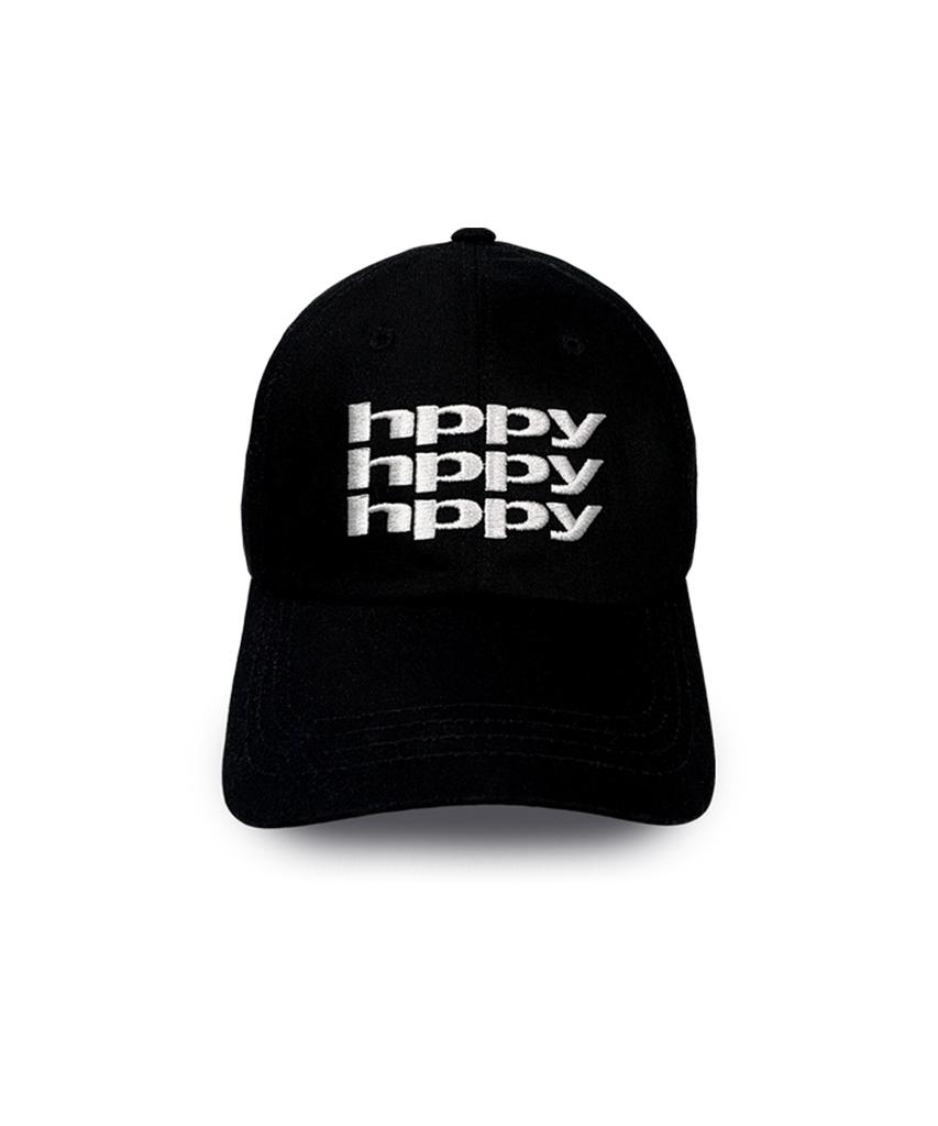 Eichipipiwai H001 Signature 3 Logo Ball Cap - Black