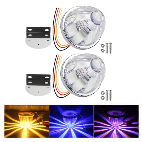 LEDowa lampka obrysowa w kształcie arbuza ze wspornikiem Lampka obrysowa boczna w kształcie arbuza Kierunkowskaz do przyczepy ciężarowej naczepy ciężarowej samochodu ciężarowego autobusu furgonetki