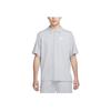 Nike Club Solid Color Loose Short Sleeve Polo Shirt Men Tops Light-Smoke-Grey DX0618-077