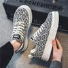 Men's shoes spring 2024 new casual shoes soft-soled sports board shoes canvas shoes Korean version versatile printed little white tide shoes