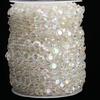 Garden Diamond Hot 10m Xmas Clear Party Wedding Diy Curtain Bead Strand Acrylic