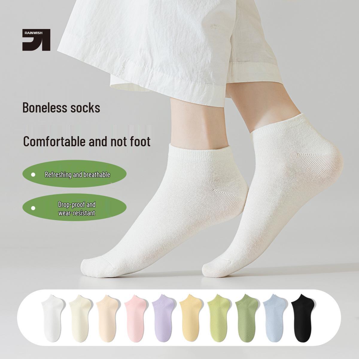 

Women s Summer Thin Cotton Socks - Short, Breathable, Seamless, Sweat-Absorbent Candy Colors for Spring/Summer. Women s Simple Pack [Each with Aluminum Buckle]