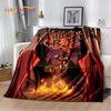2025 H-Helluva Boss Blitzo Cartoon Soft Blanket,Soft Throw Blanket for Home Bedroom Bed Sofa Picnic Travel Cover Child Gift