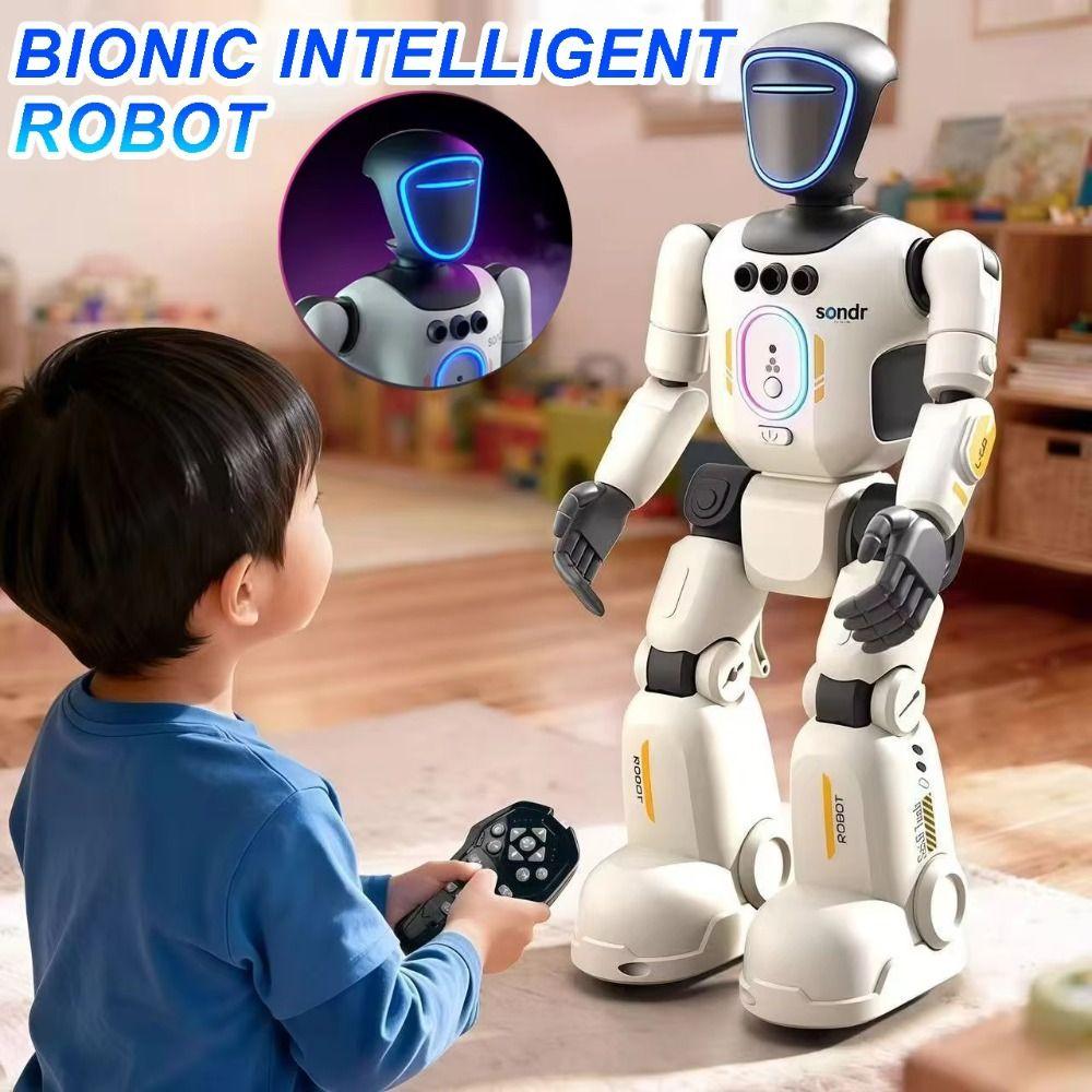 Dancing Function Intelligent Robot Gesture Sensing Remote Controlled Robots RC Robot  For Children