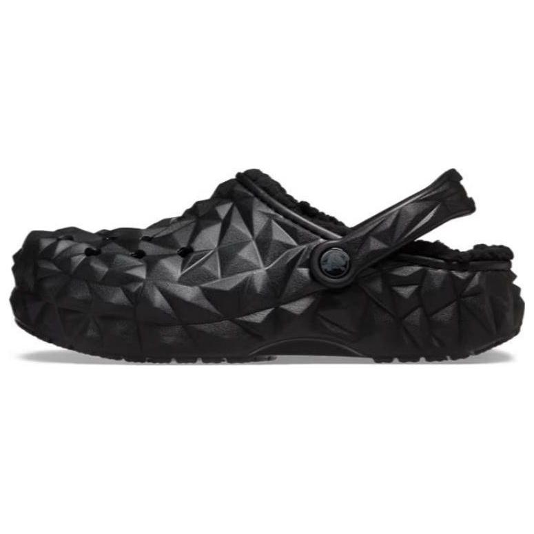 Crocs Classic Clog Lined Geometric Black Men s 210069-001 EU 36-37