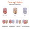 5g Per Color Imitation Gold Foil Flakes 3 Bottles Metallic Foil Flakes for Resin Jewelry Making Nails Art Painting DIY