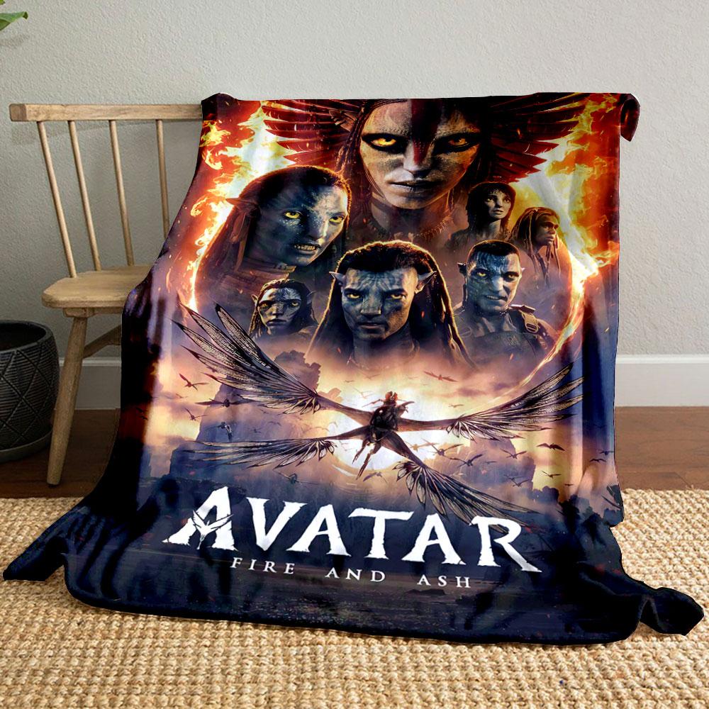 Fiery Wings, Orange Flames, Flying Figures, Dramatic and Atmospheric Scene. for All Seasons Blanket Lunch Break Throw Gift