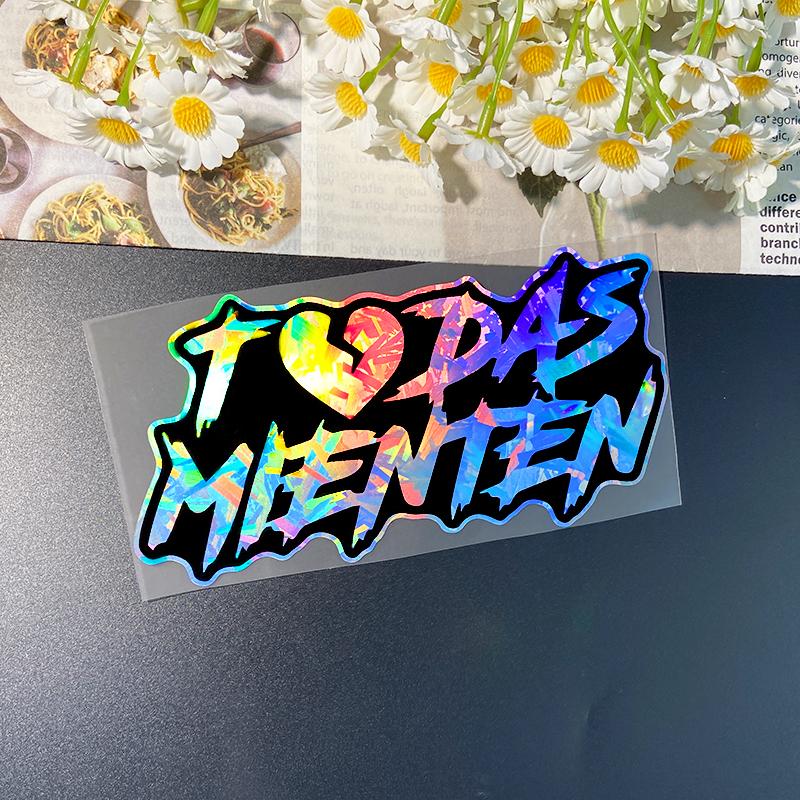 TODAS MIENTEN Motorcycle Stickers Waterproof for Motorbike Side Panel Fuel Tank Helmet Box DIY Car Window Universal Vinyl Decals