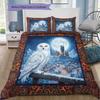 Cartoon Pattern Bedding Quilt Set Quilt Cover Pillowcase Home Decoration Birthday Gift (1 * duvet cover + 2 * pillowcase, without core)