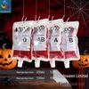 Disposable Vampire Blood Beverage Bag for Halloween Cosplay