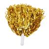 20PCS PET Cheering Hand Flowers Handle Cheerleader Pompoms Cheerleading Pom Poms  For Stage Show
