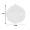 Transparent Glass Oil Lamp for Bedroom Festival Party House Warming Gift Heart