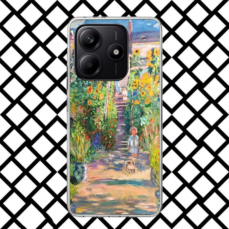 Claude Monet Print Phone Case for Xiaomi Redmi Note 15 14 14S 13 12 12S 11 Pro Plus 11E 11T 11S 10S 5G Soft Cover Fundas Redmi N