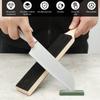 Double Side Leather Strop Leather Sharpening Strop for Razor Knives Double Sided Home Sharpening Tool and Polishing Board