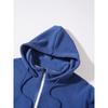 Men's Thickened Half Zip Hoodie, Stand Collar Long Sleeve Casual Sweatshirt for Autumn Winter