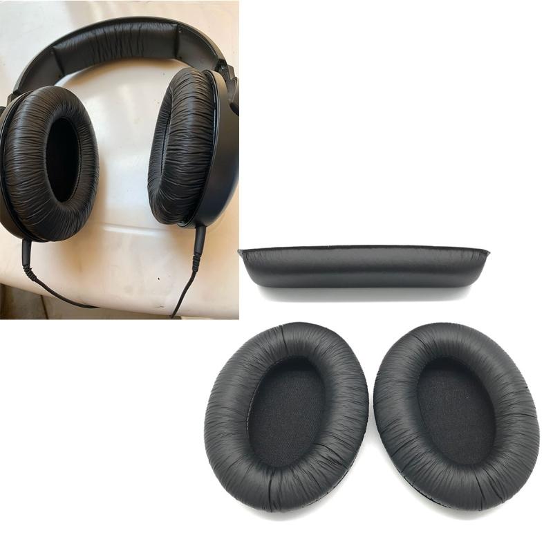 Breathable Ear Pads for Senn-heiser HD201 HD201S HD206 HD180 Replacement Headset of Replacement Cover