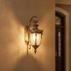Weatherproof Outdoor Wall Sconce with Glass Shade Farmhouse Lantern