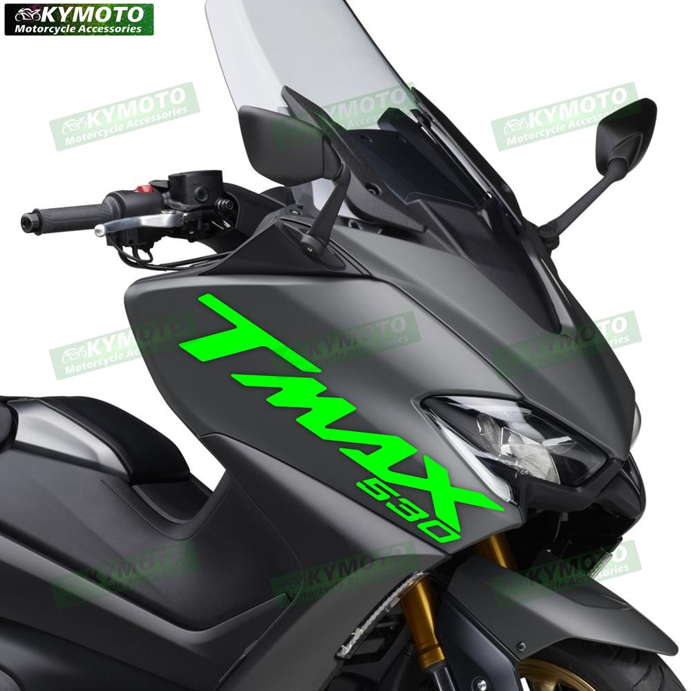 Per TMAX530 TMAX 530 accessori moto carrozzeria da corsa adesivi decorazione auto serbatoio carburante logo motore carena adesivi casco