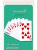 Jin Yi 2201 Waterproof Plastic Guandan Playing Cards - Durable, High-Quality Anti-Fold Cards for Guandan and Dou Dizhu Games.