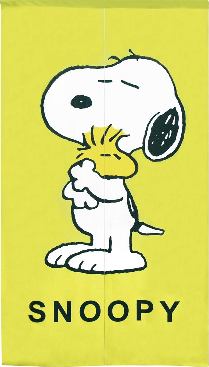 

Noren Kobo Noren Снупи PEANUTS SNOOPY Ширина 85см х Длина HUG 93866 Занавеска, Принт, Занавеска половинной длины, 150см, розовый