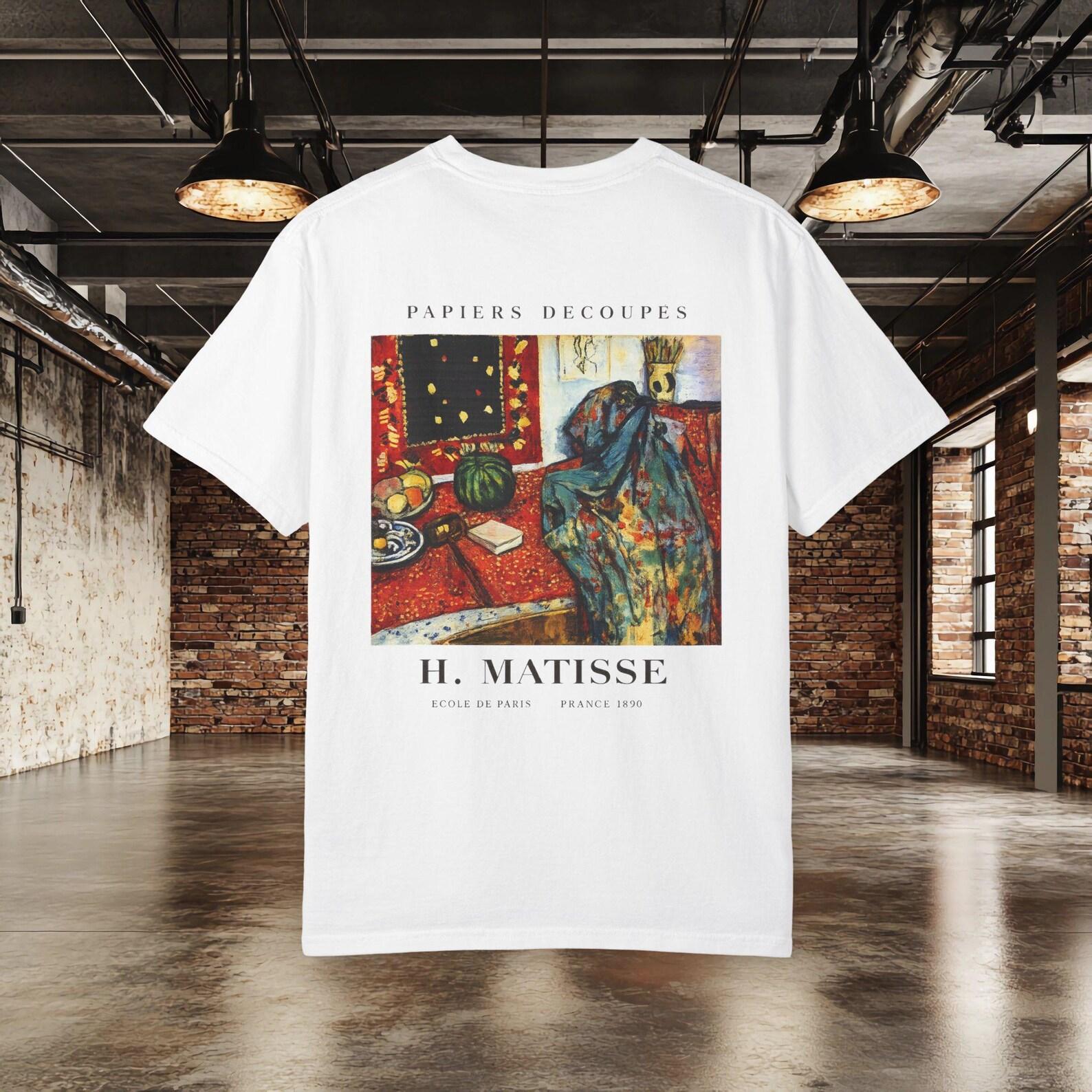 Henri Matisse Still Life Shirt, Matisse Art T shirt, Museum Graphic Tee, Modern ArT shirt, French Artist Tee, Art Lover Gift, S