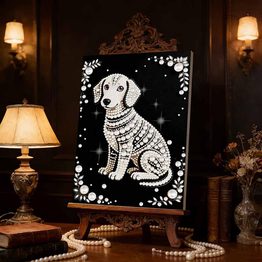 Pearl Painting Kit Animals Theme Frameless Handicraft DIY Bedroom Decoration Living Room Wall Art Room Decoration Art Craft Decoration