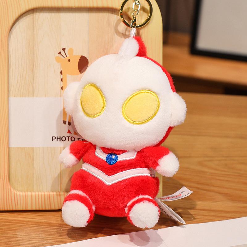 Cute Chick Plush Toy Doll Ultraman Doll Keychain Bag Pendant Pendant For Girls And Boys