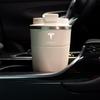 ALQ1 510ml Stainless Steel Coffee Tumbler Thermos Cup Travel Thermal Mug For Tesla Model 3 Model S Model X Y Roadster Car Sticker