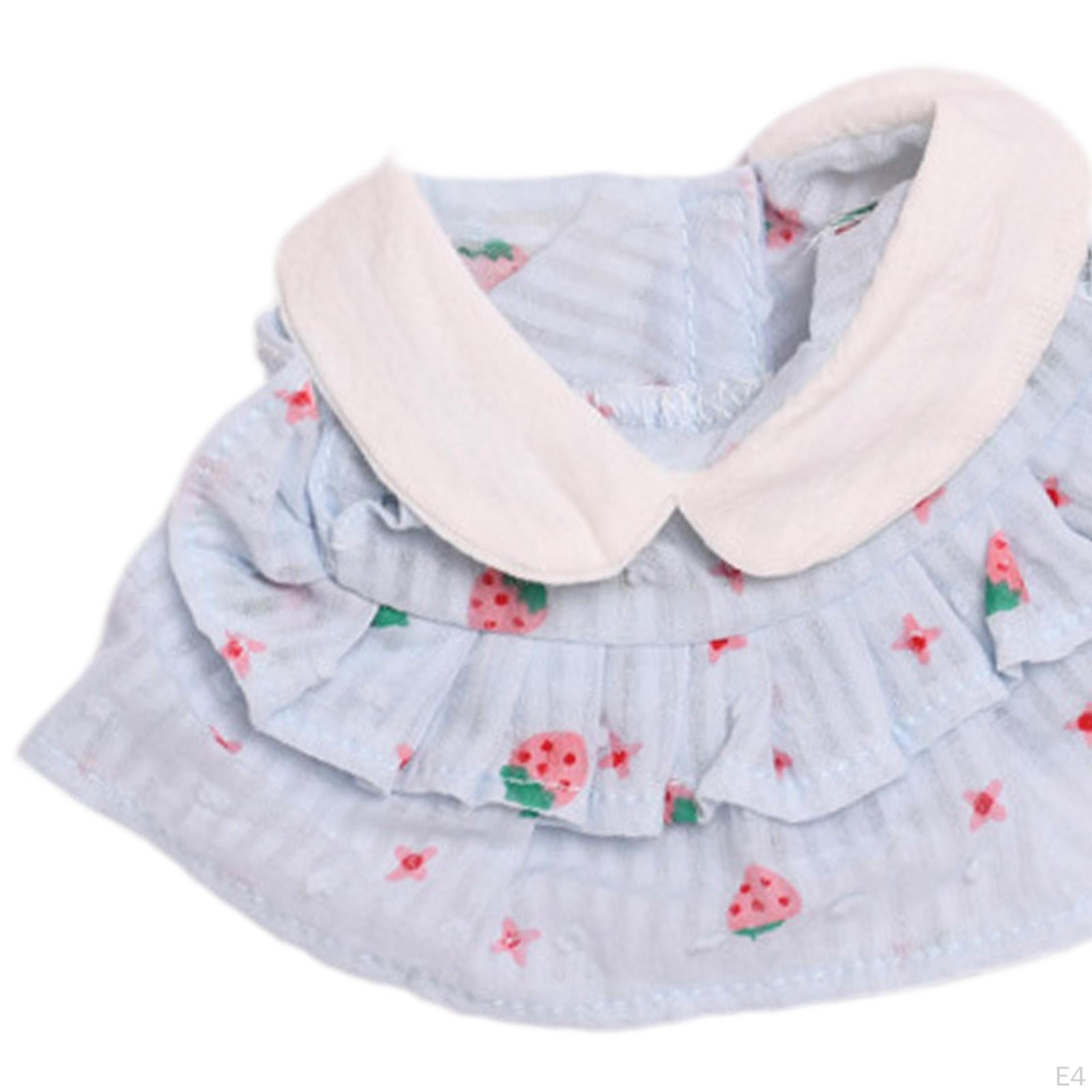 2 предмета кукольное платье и сумка одежда ручной работы миниатюрная одежда наряды для 8 — фото 6