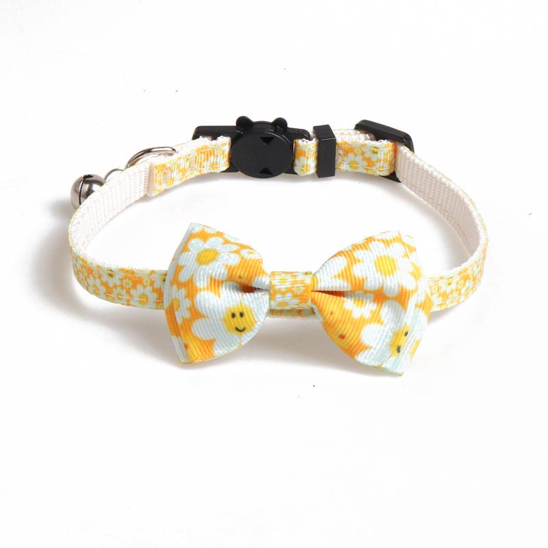 Cat Durable Fashionable Collar Ribbon Design Butterfly Bow Tie Length Adjustable