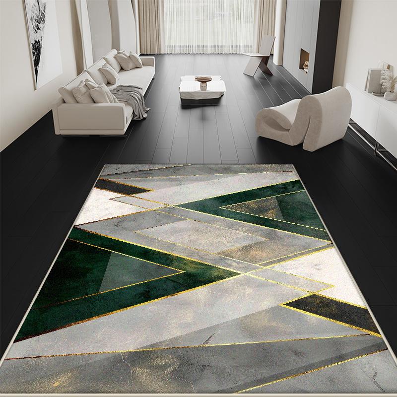 Modern Geometric Large Living Room Carpet Decoration Home Sofa Area Antiskid Rug 200x300 Bedroom Lounge Washable Plush Floor Mat