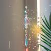 Handcrafted Crystal Suncatcher with Snowflake Diamond Christmas Decoration Unique Sun Catchers Wedding Decor